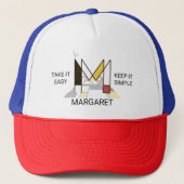 Casquette Monogramme "M" - Margaret (Devant)