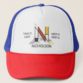 Casquette Monogramme "N" - Nicholson (Devant)