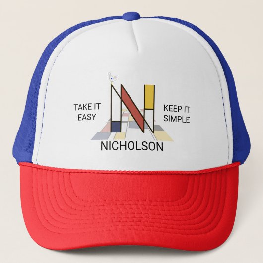 Casquette Monogramme "N" - Nicholson (Devant)