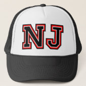 Casquette Monogramme 'NJ' (Devant)