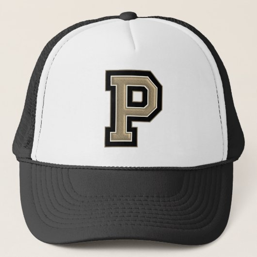 Casquette Monogramme "P" initial (Devant)