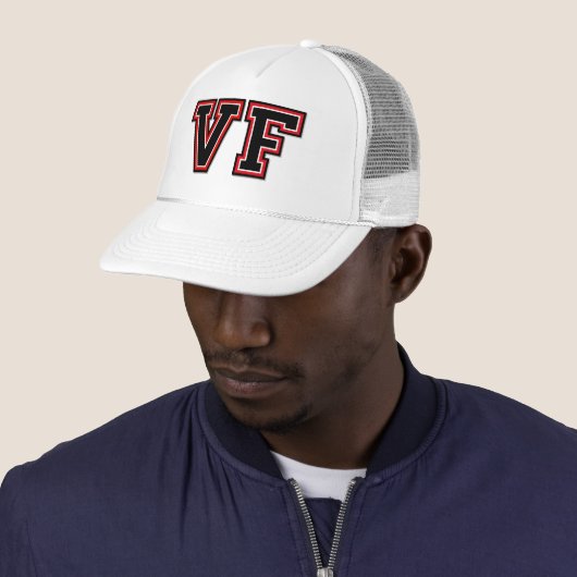 Casquette Monogramme "VF" (En situation)