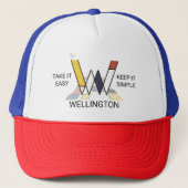 Casquette Monogramme "W" - Wellington (Devant)