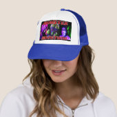Casquette MONSTER MOVIETHON Saison 3 Banner Trucker Chapeau (En situation)