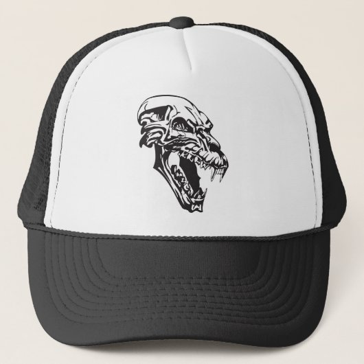 Casquette Monster Skull (Devant)