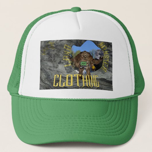 Casquette Monstre de terre (Devant)