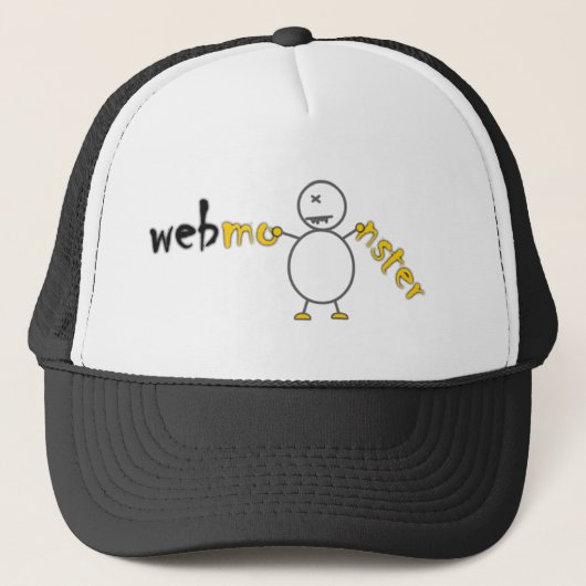 Casquette Monstre de Web (Devant)