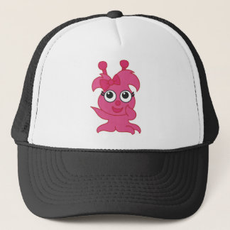 Casquette Monstre Girly rose