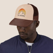 Casquette Mont Adams New Hampshire Retro (En situation)