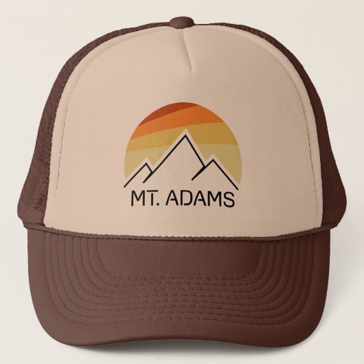 Casquette Mont Adams New Hampshire Retro (Devant)