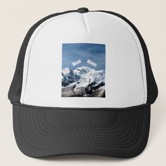 Casquette Mont Blanc - Magnifique ! (Devant)