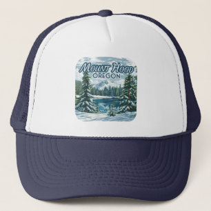 Casquette Mont Hood Oregon Ski Pacifique Nord-Ouest Hiver