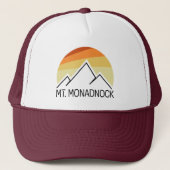 Casquette Mont Monadnock New Hampshire Retro (Devant)