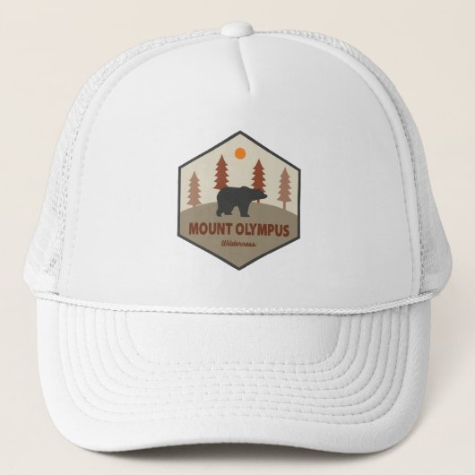 Casquette Mont Olympus Wilderness Ours Utah (Devant)