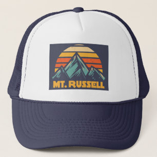 Casquette Mont Russell Californie Turquoise Rétro