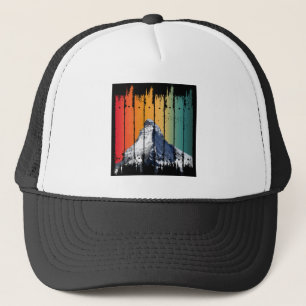 CASQUETTE MONTAGNE DE GLACE VINTAGE MONTAGNES FROIDES