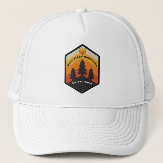 Casquette Montagnes Blue Ridge    (Devant)