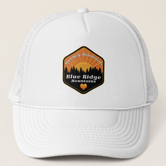 Casquette Montagnes Blue Ridge   (Devant)