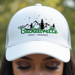 Casquette Montagnes Camp Enterrement de Vie de Jeune Fille D