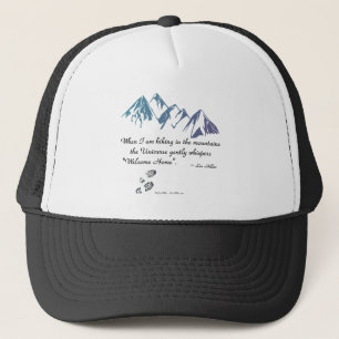 Casquette Montagnes de randonnée Whisers univers Bienvenue A