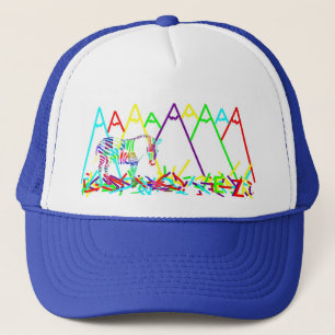 Casquette montagnes ou crayons