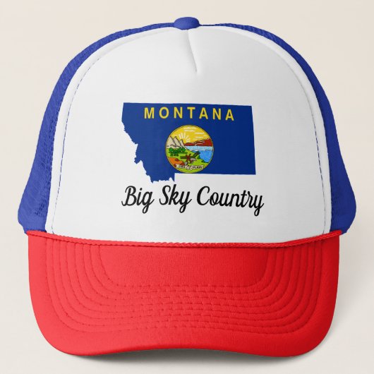 Casquette Montana, Big Sky Country (Devant)