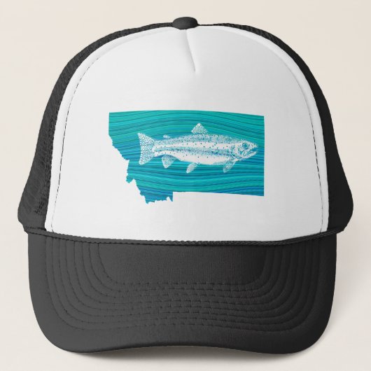 Casquette Montana Wave Fishing (Devant)