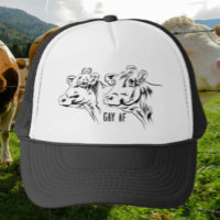 Moo Gay AF Noir & Blanc