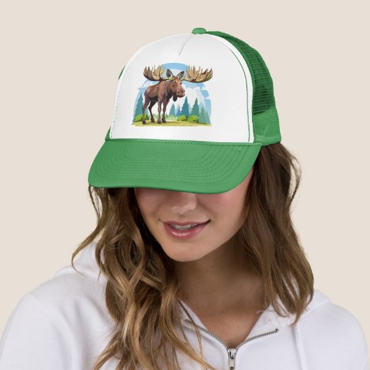 Casquette Moose buck (En situation)