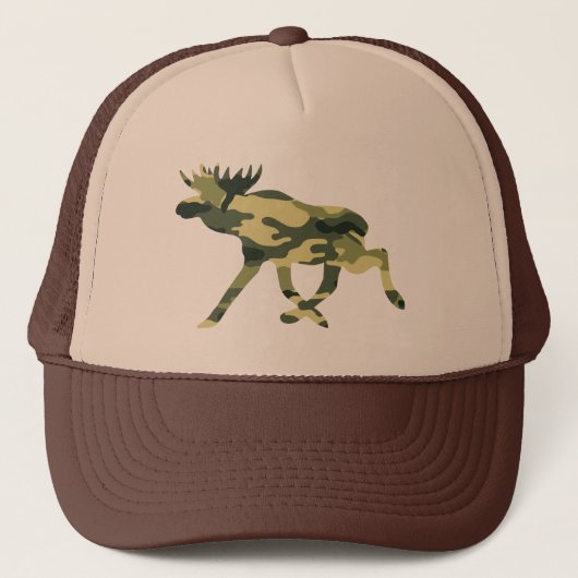 Casquette Moose / Elk Woodland Camouflage / Camo (Devant)