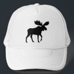 Casquette Moose Silhouette Faune Animaux sauvages Wilderness<br><div class="desc">Casquette idéal pour les amateurs de plein air,  les randonneurs,  les campeurs et les explorateurs de nature sauvage. Chapeau de camionneur élégant pour les bros cool,  les mecs,  les gars et les filles. La taille Unisex convient à la plupart des ados et des adultes.</div>