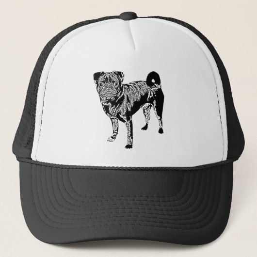 Casquette Mops Jack (Devant)