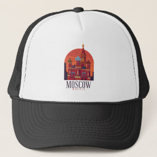 Casquette Moscou Russie Kremlin Skyline