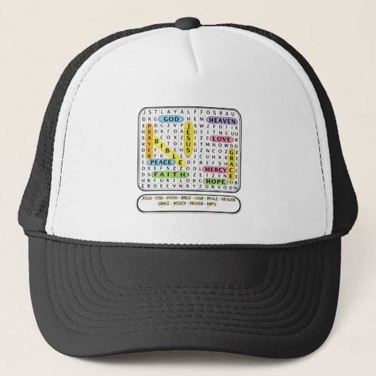 Casquette Mot croisé - Chrétien (Devant)
