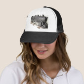 Casquette Moteur de train modèle (En situation)