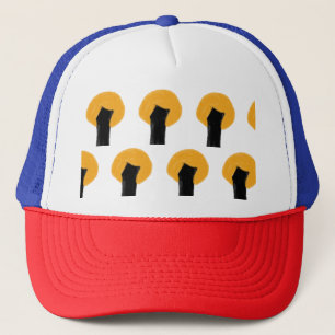 Casquette Motif aquarelle personnalisé d'un arbre simple ora