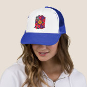 Casquette Motif coloré Daisy Bouquet (En situation)