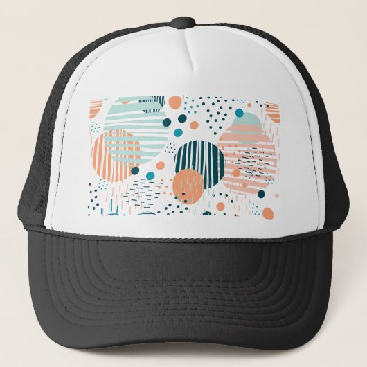 Casquette Motif de points tendance (Devant)