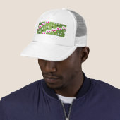 Casquette Motif de souris Cat vert (En situation)