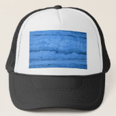 Casquette Motif en granit bleu, marbre bleu, pierre bleue (Devant)