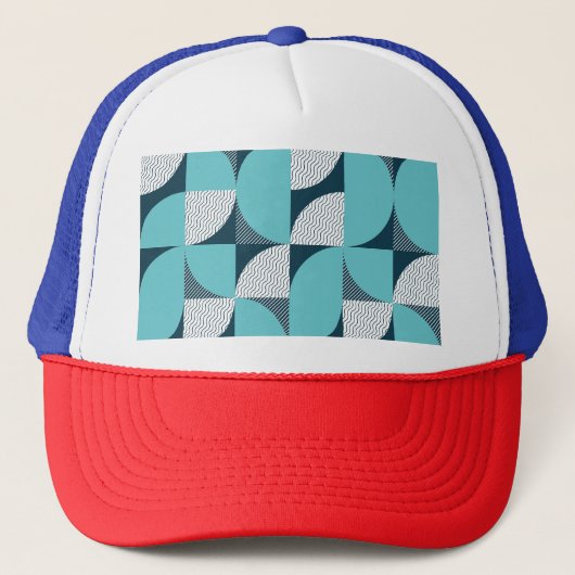 Casquette Motif géométrique créatif (Devant)