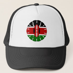 Casquette Motif kenyan rond : un symbole national