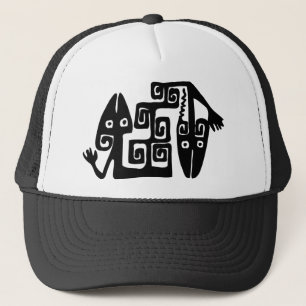 Casquette Motif mexicain antique