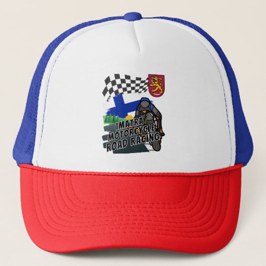 Casquette Moto Imatra Road Racing en Finlande (Devant)