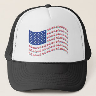 Casquette Moto-Shadow-Flag-Wave
