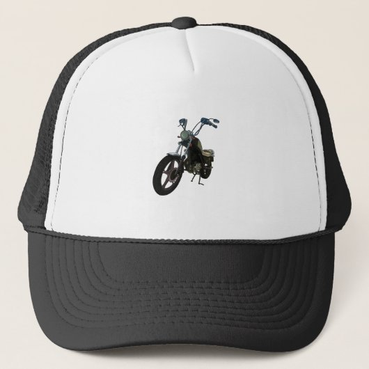 Casquette Moto Vintage classique (Devant)