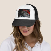 Casquette Motocyclette Motard Cavalier (En situation)