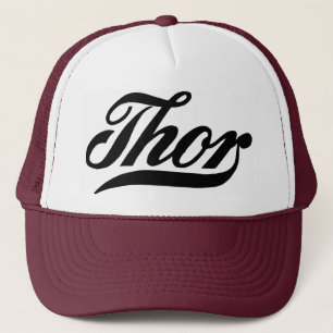 Casquette Motos vintages de Thor de logo