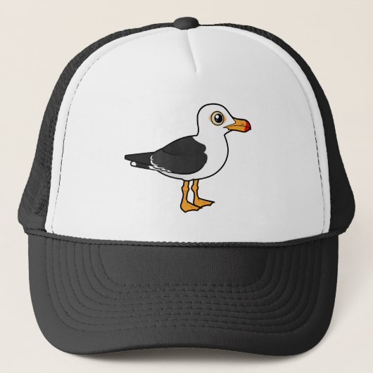 Casquette Mouette du Pacifique Birdorable (Devant)