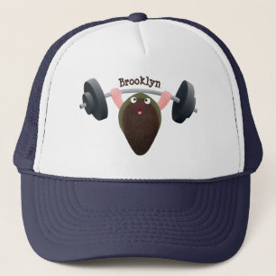 Casquette Moule amusante travaillant sur l'illustration de d